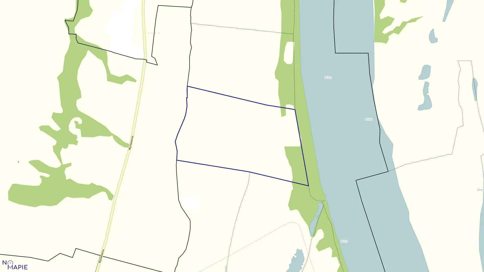 Mapa obrębu 0412 w mieście Bydgoszcz